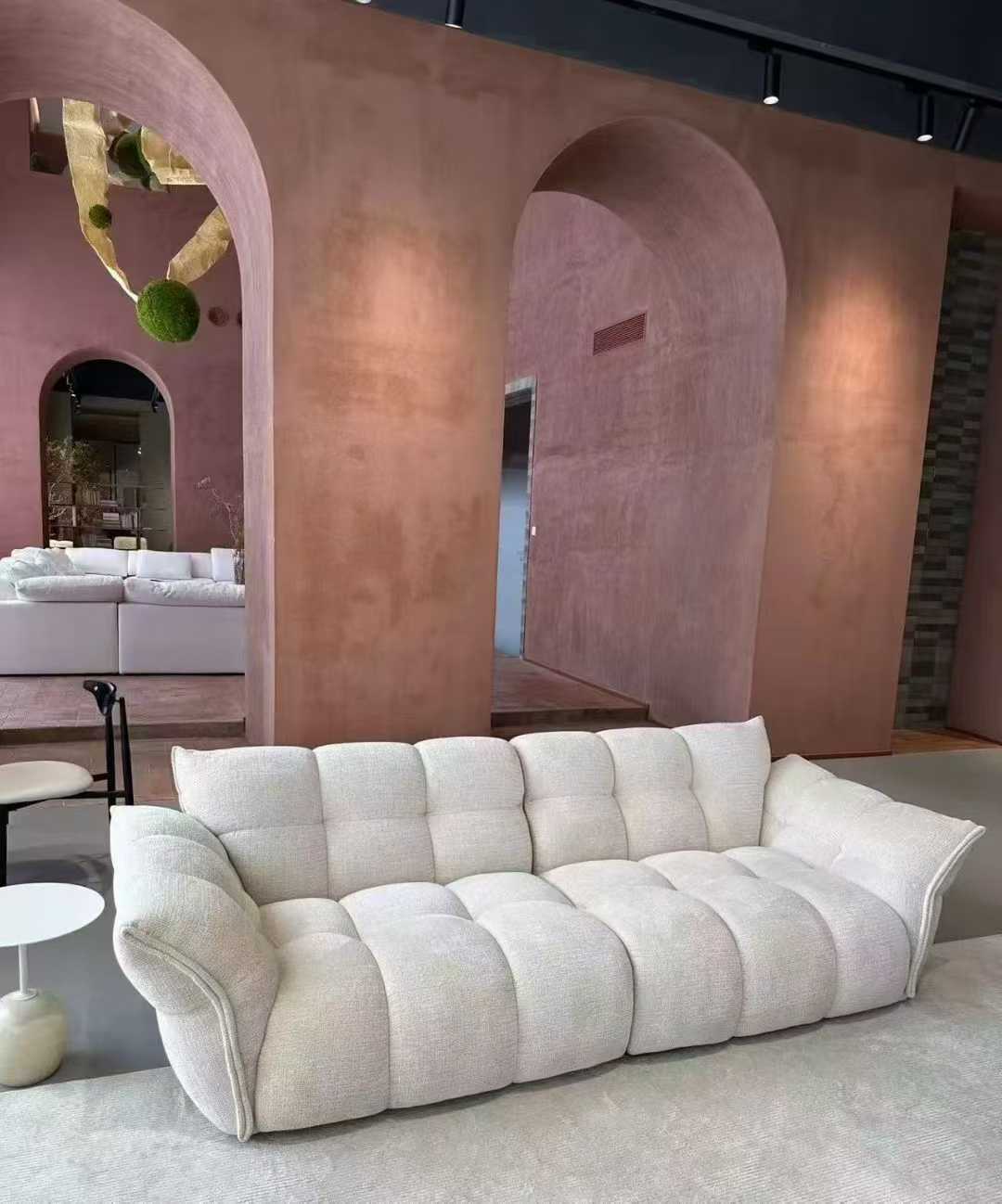 Luxe White Sofa