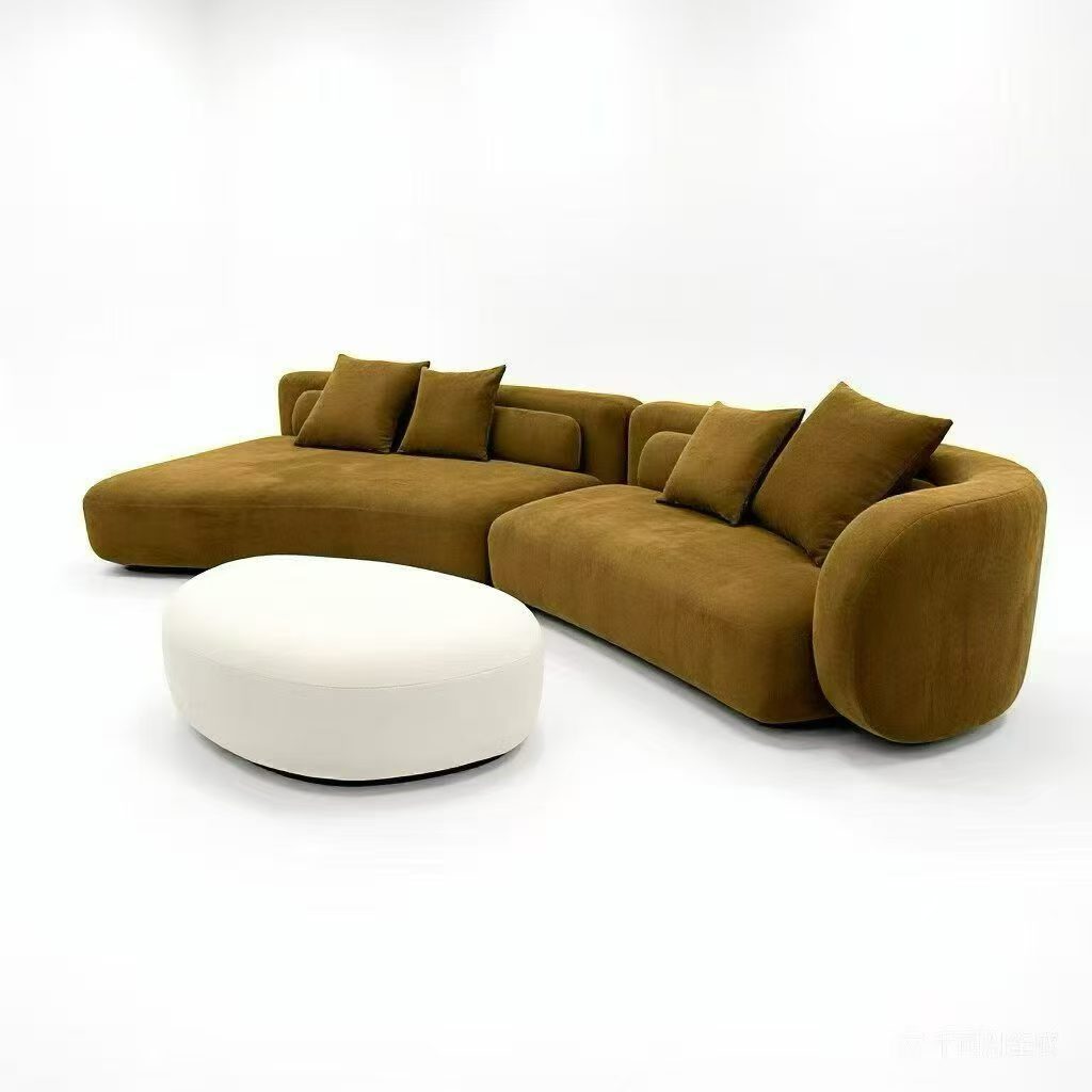 Luxe Modern Green Sofa